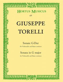 Sonate für Violoncello und Basso continuo G-Dur Standard