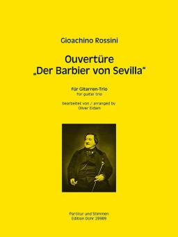 Ouvertüre zu 'Der Barbier von Sevilla' für Gitarren-Trio 