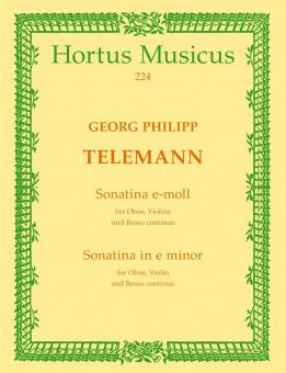 Sonatina e-Moll 