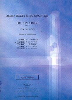 6 Concertos No. 3 en Re Majeur Op. 15 
