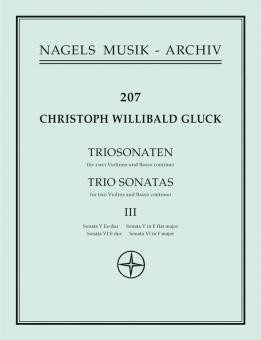 Triosonaten für zwei Violinen und Basso continuo III 