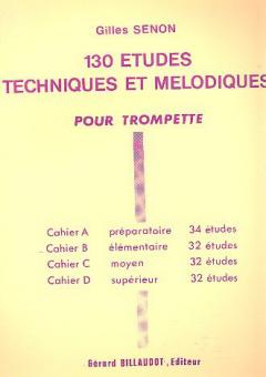 130 Etudes Techniques et Melodiques Vol. B 
