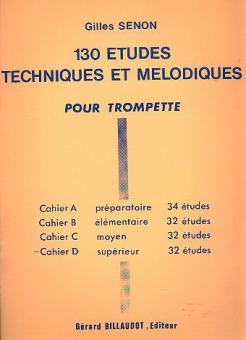 130 Etudes Techniques et Melodiques Vol. D 