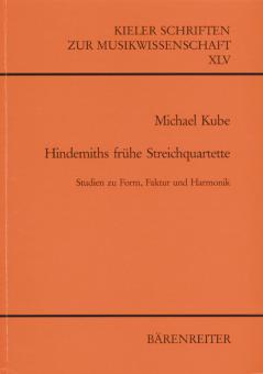 Hindemiths frühe Streichquartette 