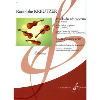 1er Solo du 18e Concerto 