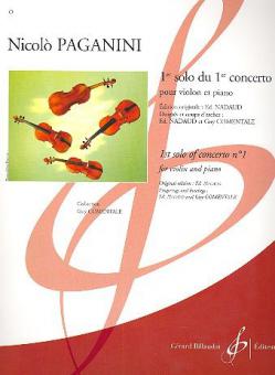 1er Solo du 1er Concerto 