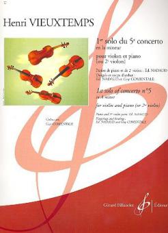 1er Solo du 5e Concerto 