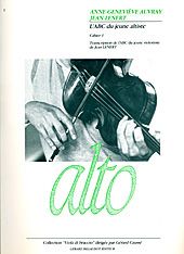 L'Abc du Jeune Altiste Vol. 1 