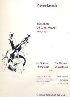 Tombeau de Luys Milan 