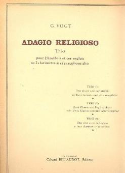 Adagio Religioso-2 Hautbois et Cor Anglais-2Clarinettes Saxophon 