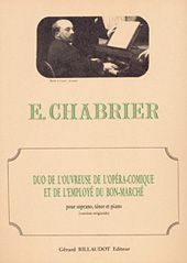 Duo de l'Ouvreuse de l'Opera Comique et de l'Employe du Bon Marche 