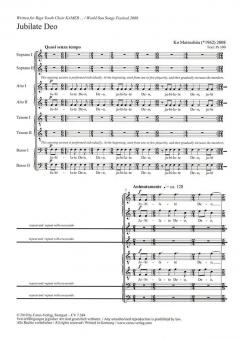 Jubilate Deo Standard