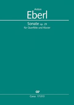 Sonate für Querflöte und Klavier op. 29 