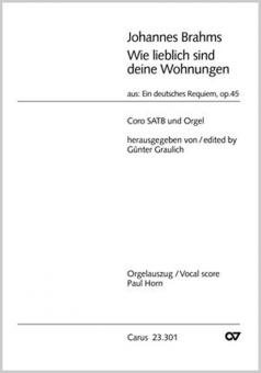 Wie lieblich sind deine Wohnungen 
