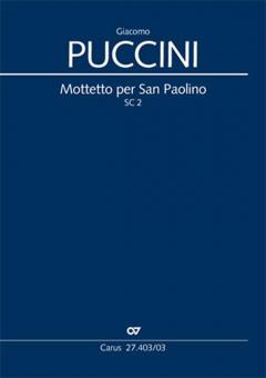 Mottetto per San Paolino Standard