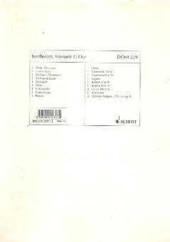 Minuet G Major Standard