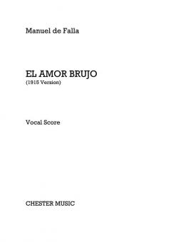 El Amor Brujo (1915 Version) 