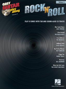 Easy Guitar Play-Along Vol. 4: Rock 'n' Roll 