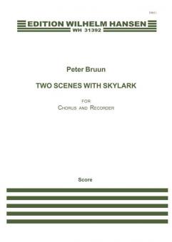 Two Scenes With Skylark For Chorus And Recorder 