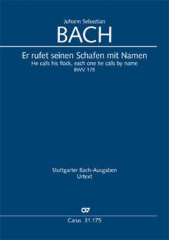 Er rufet seinen Schafen mit Namen Standard