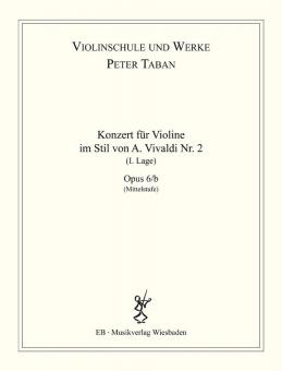 Konzert im Stil von A. Vivaldi Nr. 2 Op. 6/b 