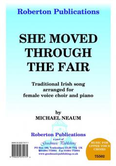 She Moved Through The Fair 