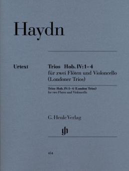 Trios for two Flutes and Violoncello Hob. IV:1-4 