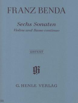 6 Sonatas for Violin and Basso Continuo 