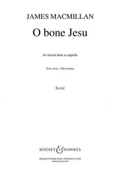 O Bone Jesu 