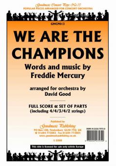 We Are the Champions 
