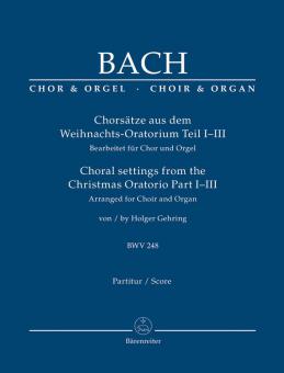 Movimientos corales del Oratorio de Navidad Parte I-3 BWV 248 Standard