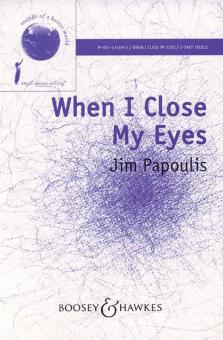 When I Close My Eyes 