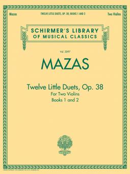 12 Little Duets op. 38 - Books 1 and 2 