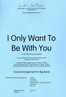 I Only Want To Be With You 