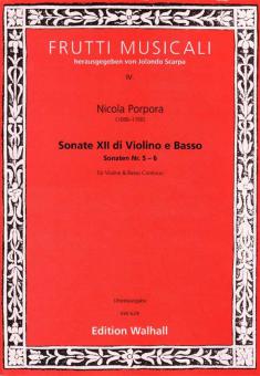 XII Sonate, Nr. 5-6 