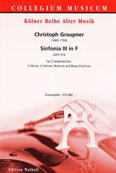 Sinfonia III in F 