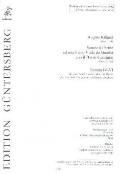Sonate IV-VI 