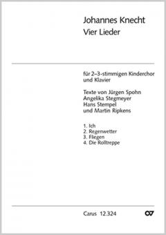 Vier Lieder für Kinderchor 