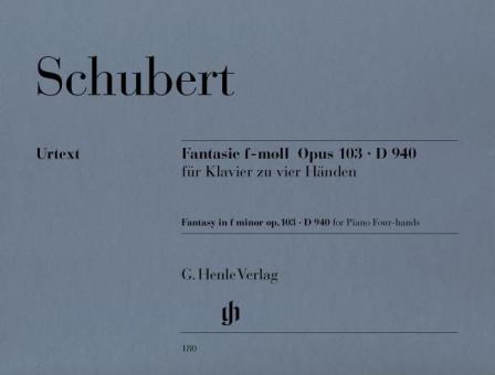 Fantasy in f minor Op. 103 D 940 