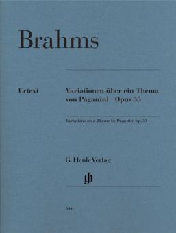 Variations on a Theme by Paganini Op. 35 