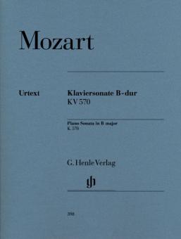Piano Sonata B flat major K. 570 