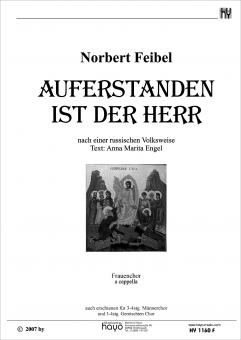 Auferstanden ist der Herr 