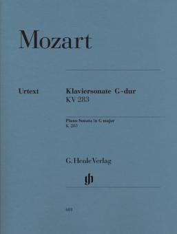 Piano Sonata in G major K. 283 
