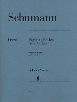Paganini Studies op. 3 and op. 10 