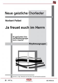Ja freuet euch im Herrn Standard