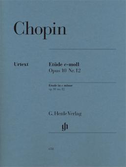 Etude c minor Op. 10,12 