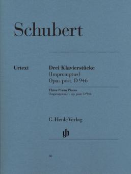 Three Piano Pieces D 946 