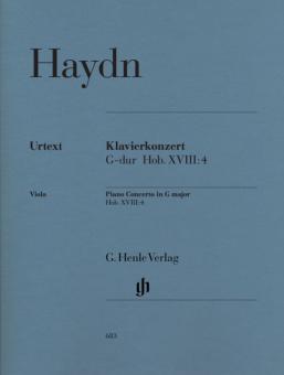 Concerto F major Hob. XVIII:3 