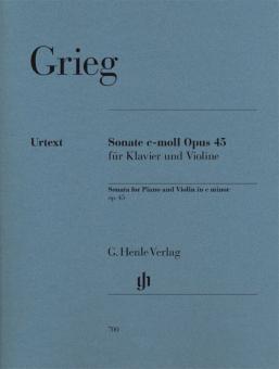Violin Sonata c minor Op. 45 