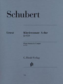 Piano Sonata in A major D 959 